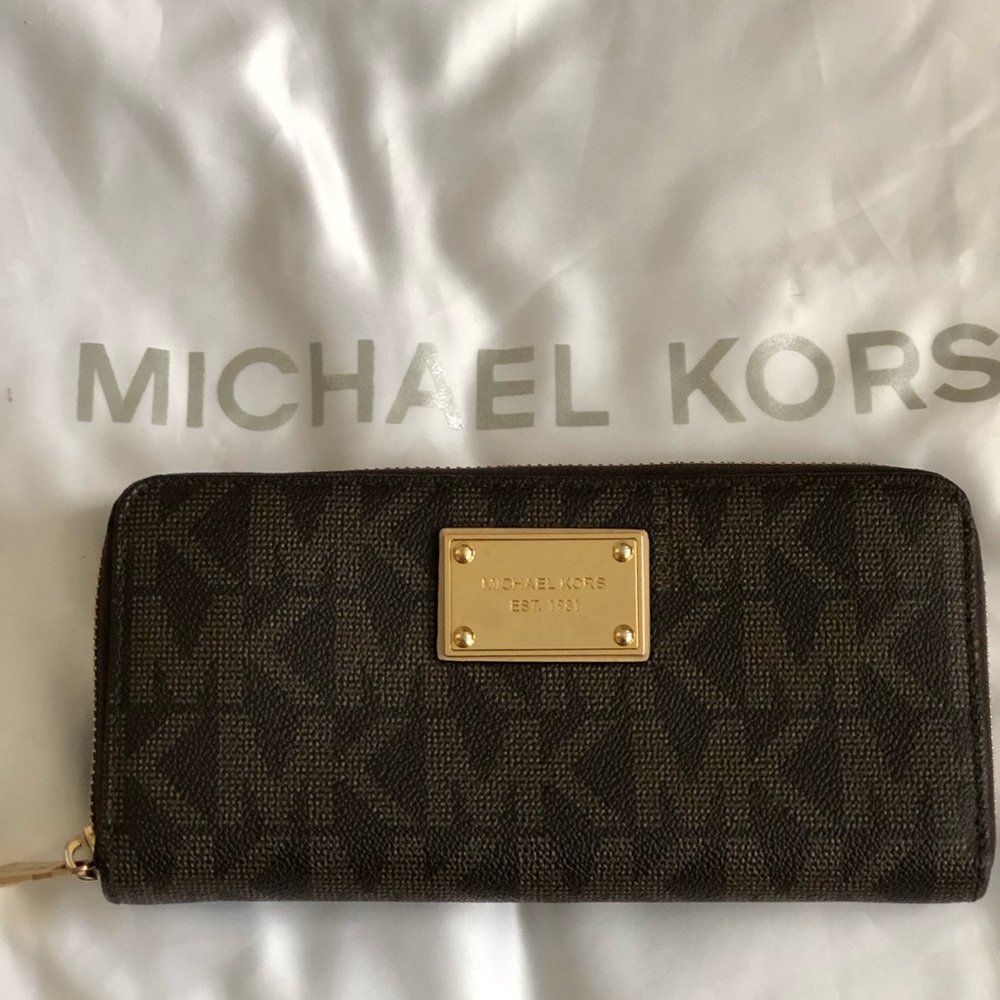MK Monogram Wallet